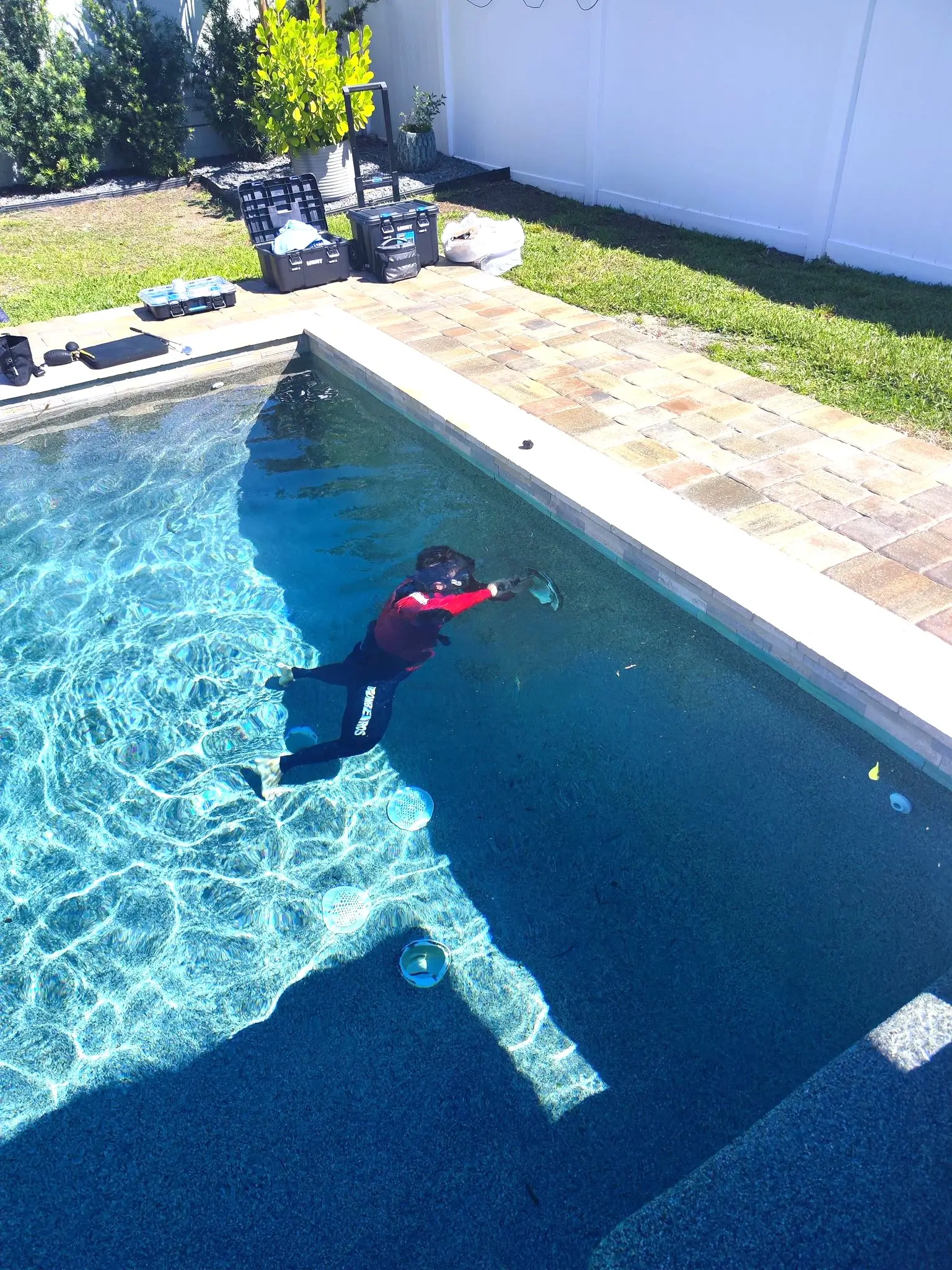 Professional pool service